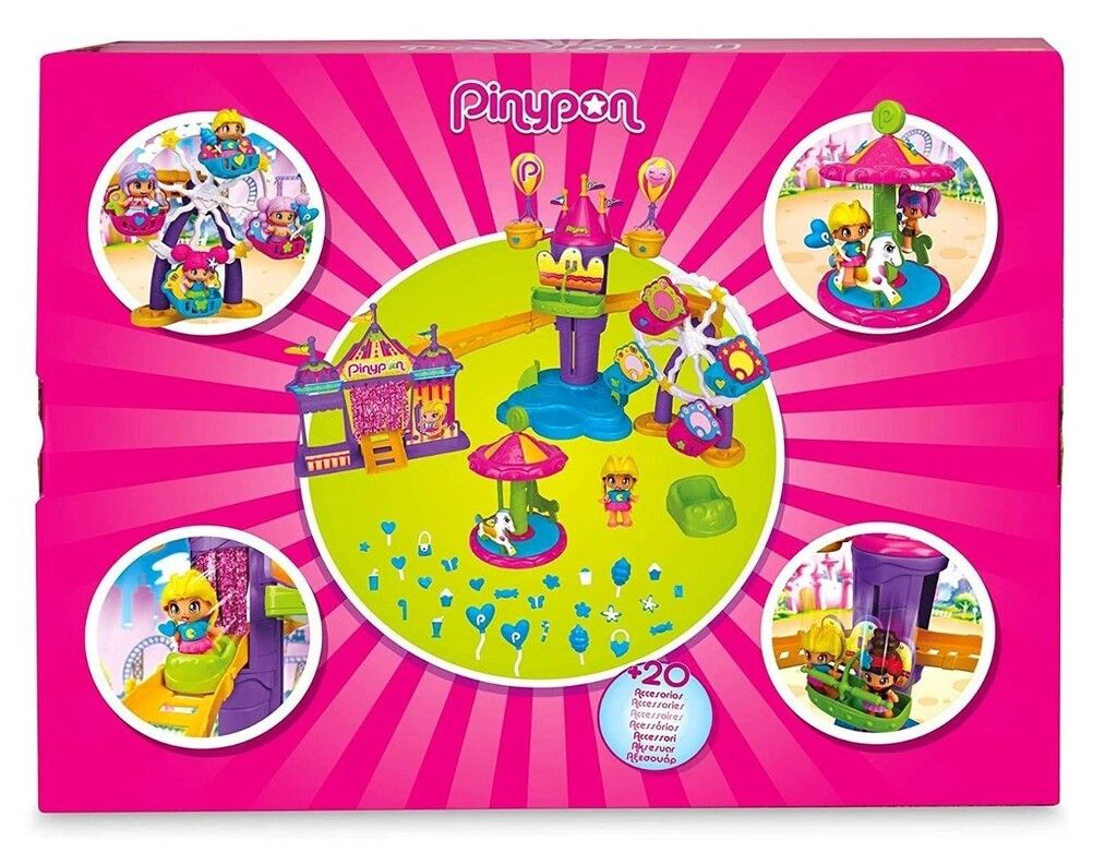 PINYPON PLAYSET PARQUE DE ATRACCIONES CON FIGURA COD 16792 - Imagen 6