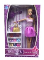 MUNECA PALOMA COLECCION DE ZAPATOS CON CARTERA VR2 6837 FOTO 2
