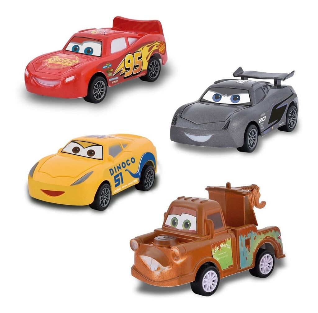CARS DISNEY SET AUTOS PULL BACK BLISTER X 4 COD 2330 - Imagen 7