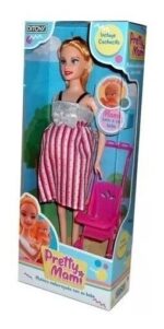 PRETTY MAMI MUNECA EMBARAZADA 30 CM VR6 2313 MODELO 06