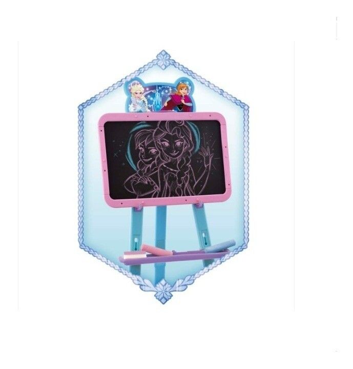 PIZARRA REVERSIBLE CON CABALLETE DISNEY FROZEN COD 2192 - Imagen 4
