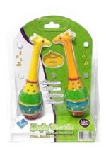 EL DUENDE AZUL JIRAFAS DIVERTIDAS MARACAS MUSICALES COD 6153