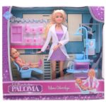 EL DUENDE AZUL MUNECA PALOMA ODONTOLOGA CON ACC VR1 6107 MODELO 01