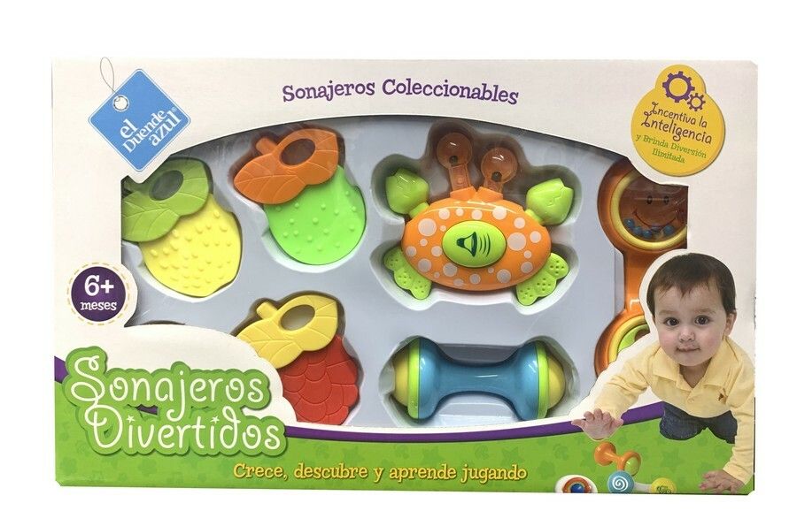 EL DUENDE AZUL SONAJEROS X 7 VR2 6007 FOTO 2