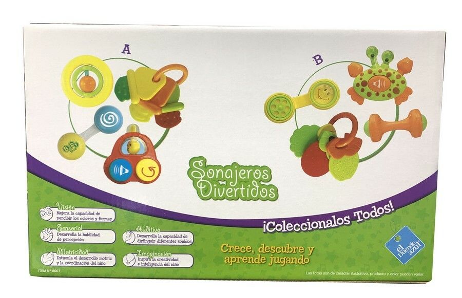 EL DUENDE AZUL SONAJEROS X 7 VR2 6007 FOTO 2 - Imagen 2