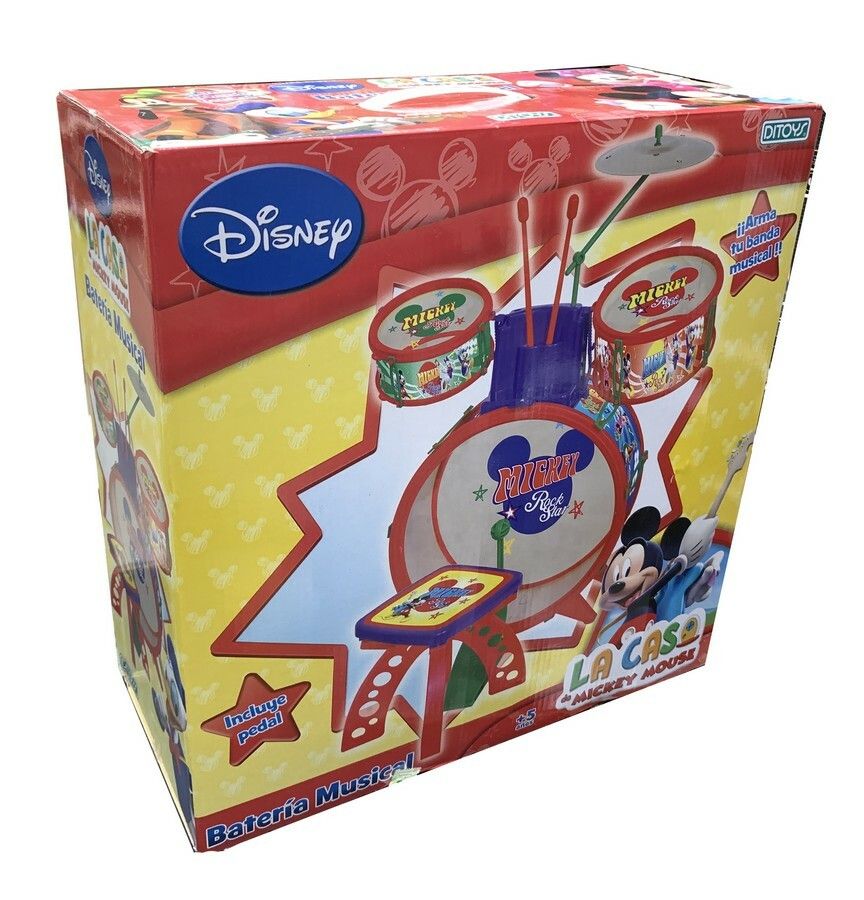 BATERIA MICKEY MY FIRST BAND GRANDE COD 1636 - Imagen 2