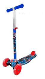 MONOPATIN AVENGERS CON LUZ 3 RUEDAS VR1 12023 CAPITAN AMERICA