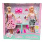 MUNECA TINY FANTASY BEAUTY COLLECTION X 2 VR1 53410 MODELO 01