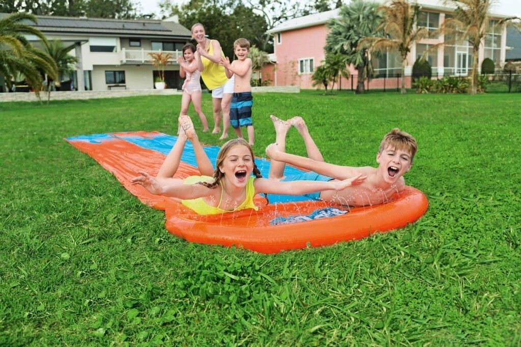 PISTA DESLIZABLE DOBLE H2O GO BESTWAY 488 CM COD 52328 - Imagen 6