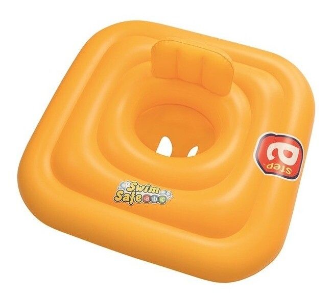 SALVAVIDAS BEBE SILLA INFLABLE FLOTADOR 76 X 76 CM COD 32050