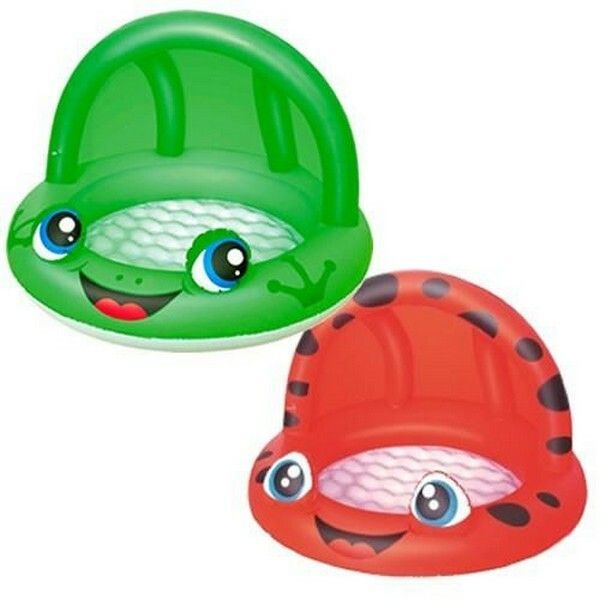 BESTWAY PILETA CON TECHO ANIMALES 97X66CM VR2 52189 PILETA ROJA - Imagen 2