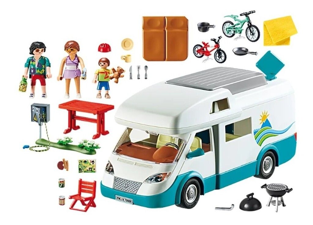 PLAYMOBIL CARAVANA DE VERANO FAMILY FUN COD 70088 - Imagen 3