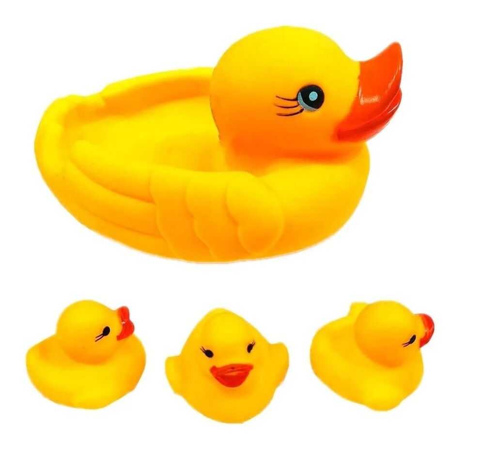JUEGO PARA EL AGUA ANIMALITOS DE GOMA PATOS COD 2480