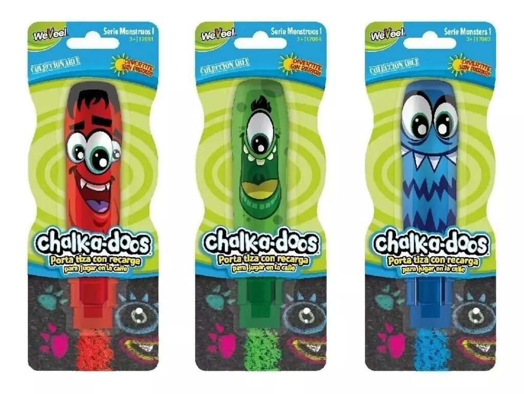 SCENTOS PORTA TIZA GIGANTE CON TIZA DE COLOR COD 49031