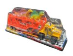 CAMION TRANSPORTADOR DE DINOSAURIOS FRICCION AMAR COD 50245