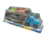 CAMION TRANSPORTADOR DE DINOSAURIOS FRICCION CELES COD 50245