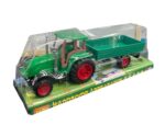 TRACTOR CON ACOPLADO A FRICCION VERDE COD 50189