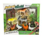 SET ANIMALES DE GRANJA X 8 CON ACCESORIOS COD 52286