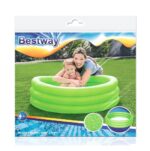 BESTWAY PILETA INFLABLE 3 AROS 102X25 VR1 51024 PILETA VERDE