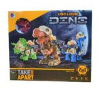 PLAYSET DINOSAURIO P/ARMAR 2 EN 1 LUZ Y SONIDO VR1 661- TIRANOSAURIO 449