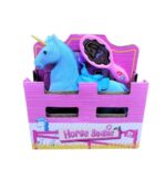 UNICORNIO PEQUEÑO C/ ACCESORIOS PARA PEINAR VR3 53621 CELESTE