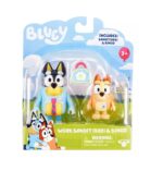 BLUEY FIGURA ARTICULADA BLISTER X 2 COD 13082 BANDIT & BINGO