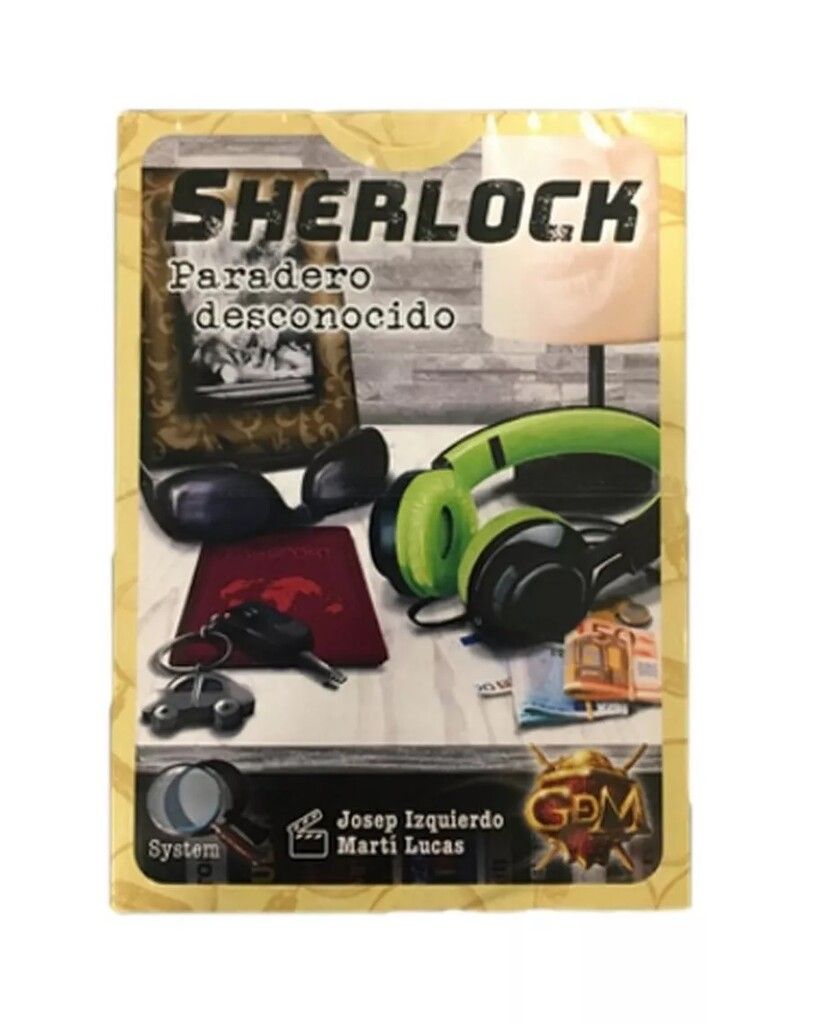 JUEGO DE MESA SHERLOCK PARADERO DESCONOCIDO COD 102354 - Imagen 2