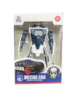 AUTO ROBOT TRANSFORMABLE MECHA ERA COD SUR1063 AZUL BLANCO