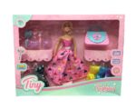 MUÑECA TINY CON VESTIDOS FASHION COD 53473  MODELO 4
