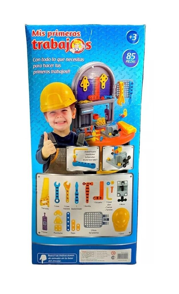 NEW PLAST SET MIS PRIMEROS TRABAJOS CON ACCESORIOS COD 20204 - Imagen 3