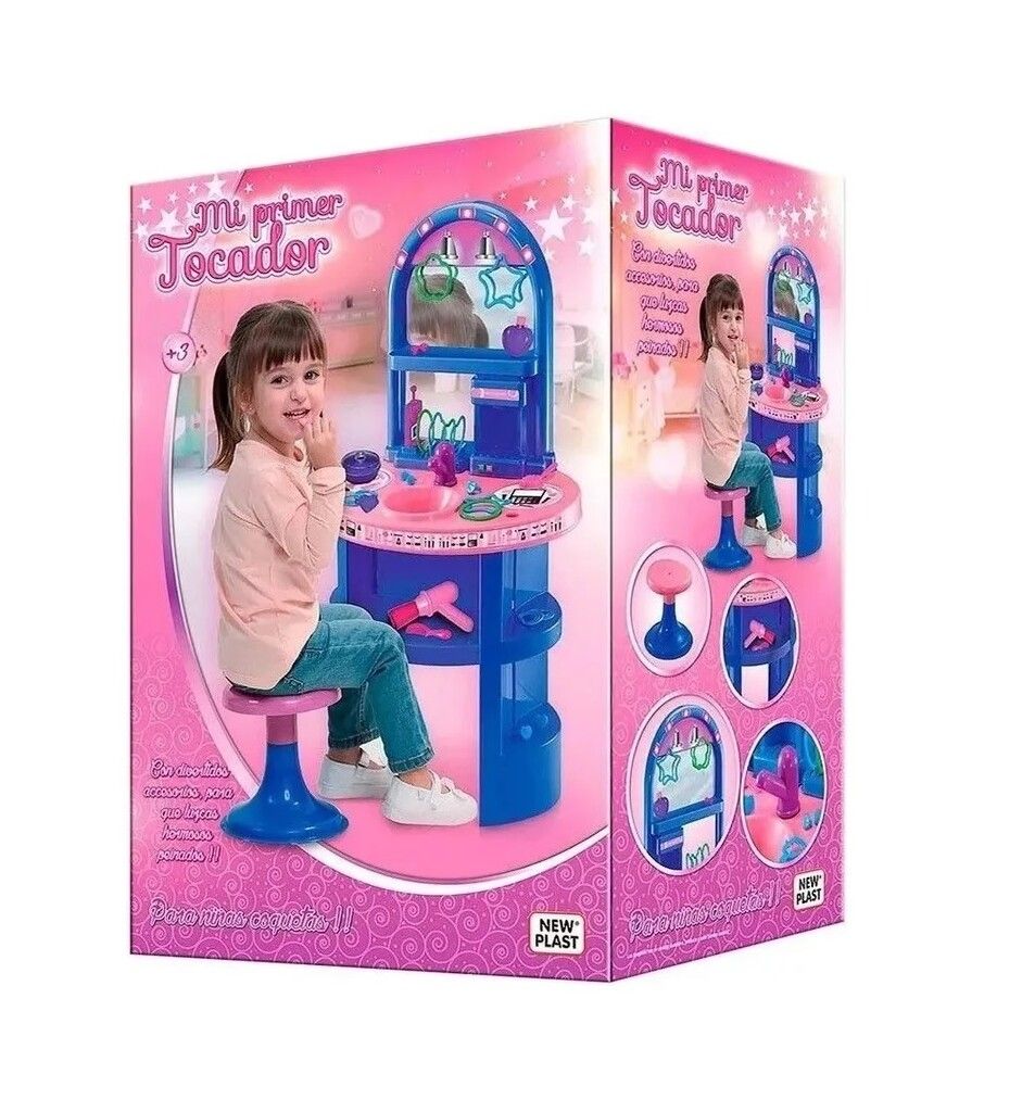 NEW PLAST MI PRIMER TOCADOR CON ACCESORIOS COD 10627