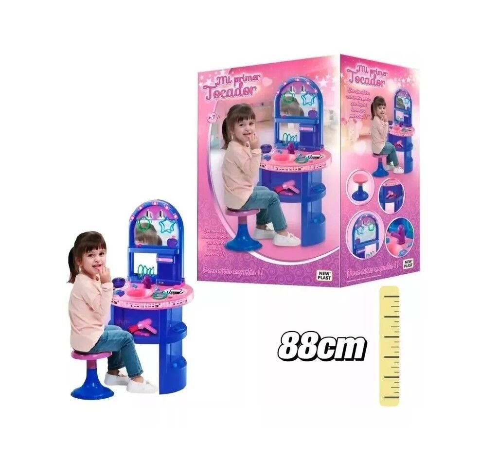 NEW PLAST MI PRIMER TOCADOR CON ACCESORIOS COD 10627 - Imagen 3