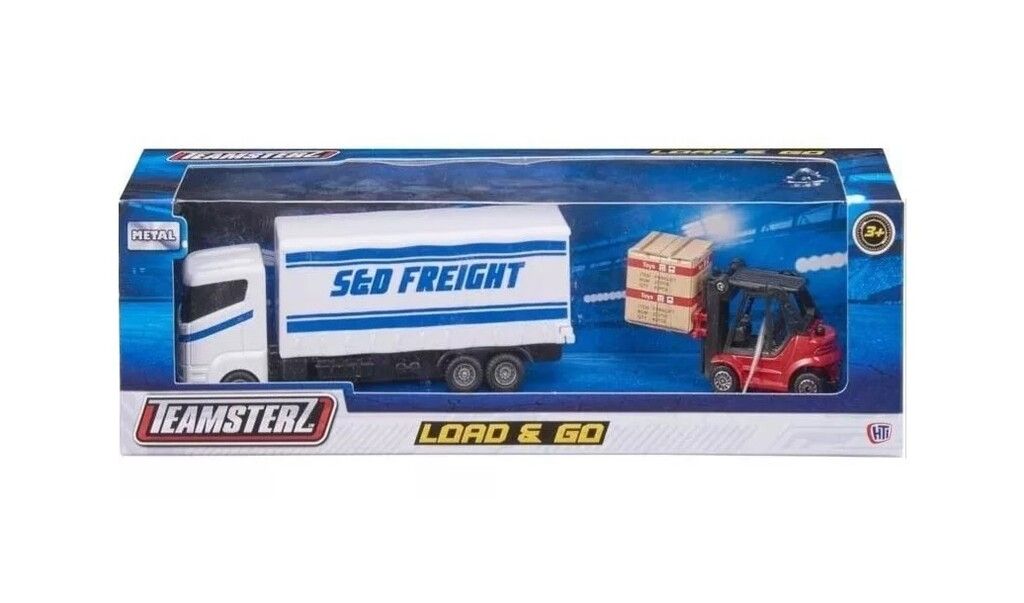 TEAMSTERZ CAMION CON MONTACARGAS COD 14111 SED FREIGHT