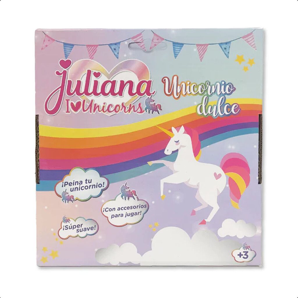 JULIANA I LOVE DULCE UNICORNIO CON ACCESORIOS COD JUL087 - Imagen 5