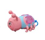 ABEJITA CON LUZ TIRA LA CUERDA SE DESLIZA MON PETITE COD 2707 ROSA