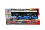 AUTUBUS A FRICCION CON LUZ Y SONIDO CITY SERIES COD T0001 AZUL