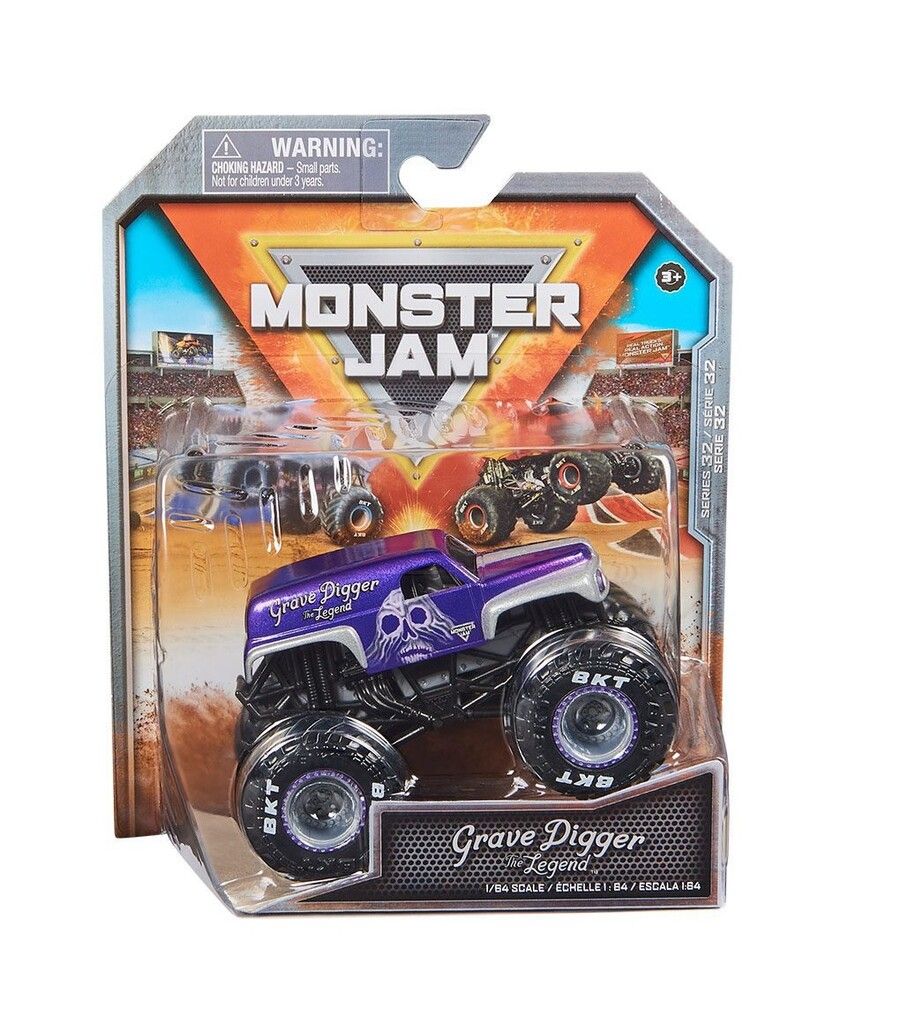 MONSTER JAM VEHICULO DIE CAST METAL COD 67645 DIGGER THE LEGEND