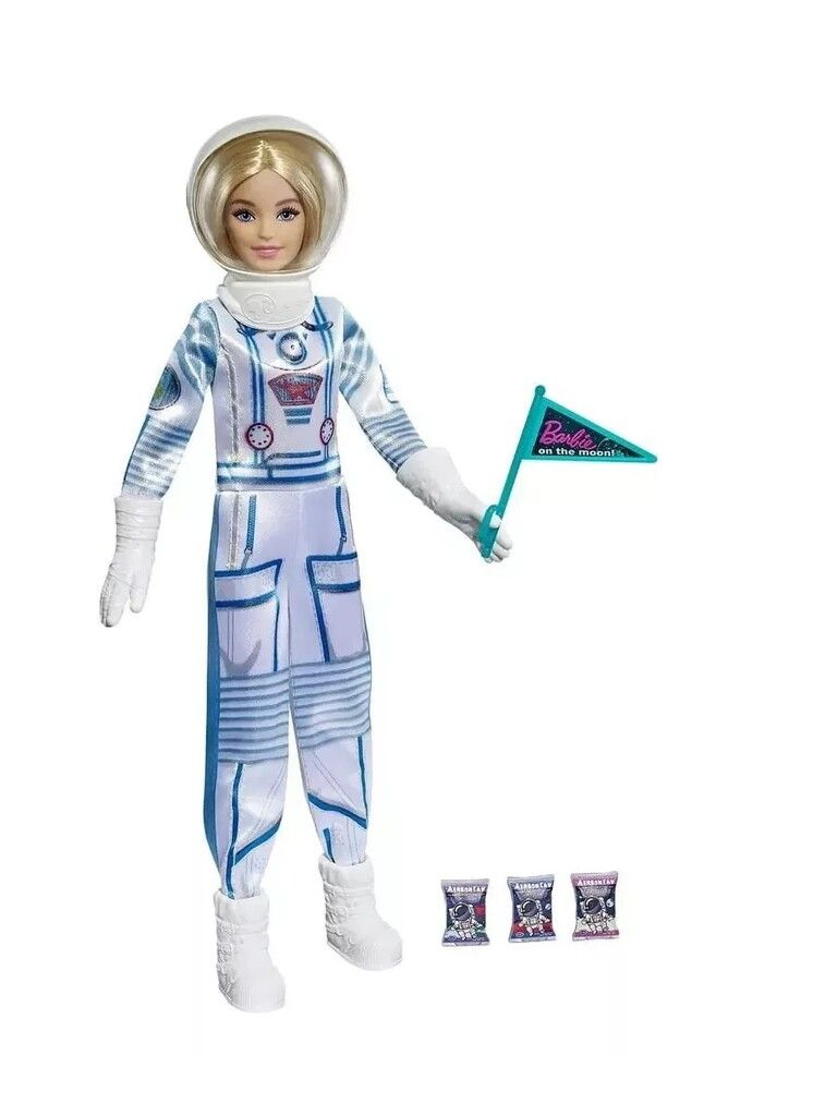 MUNECA BARBIE PROFESIONES CON ACCESORIOS COD GJY98 ASTRONAUTA - Imagen 2