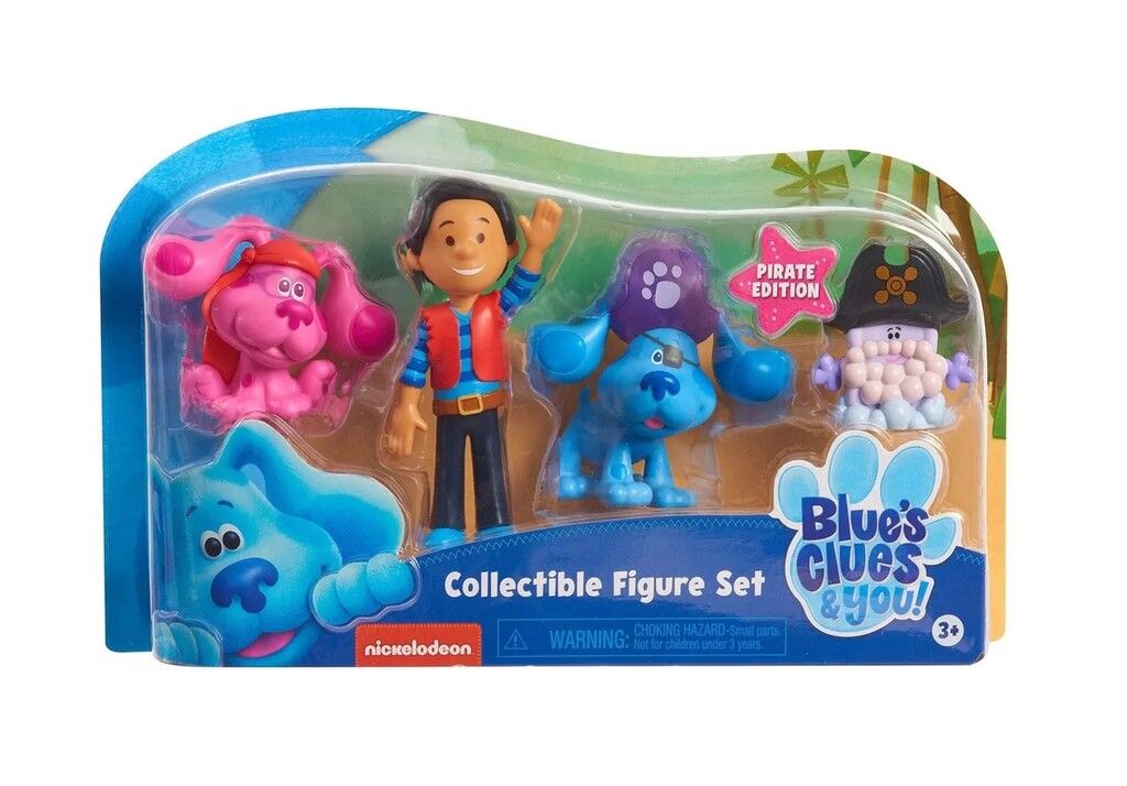 LAS PISTAS DE BLUE CLUES SET PIRATA FIGURAS X 4 COD 49717