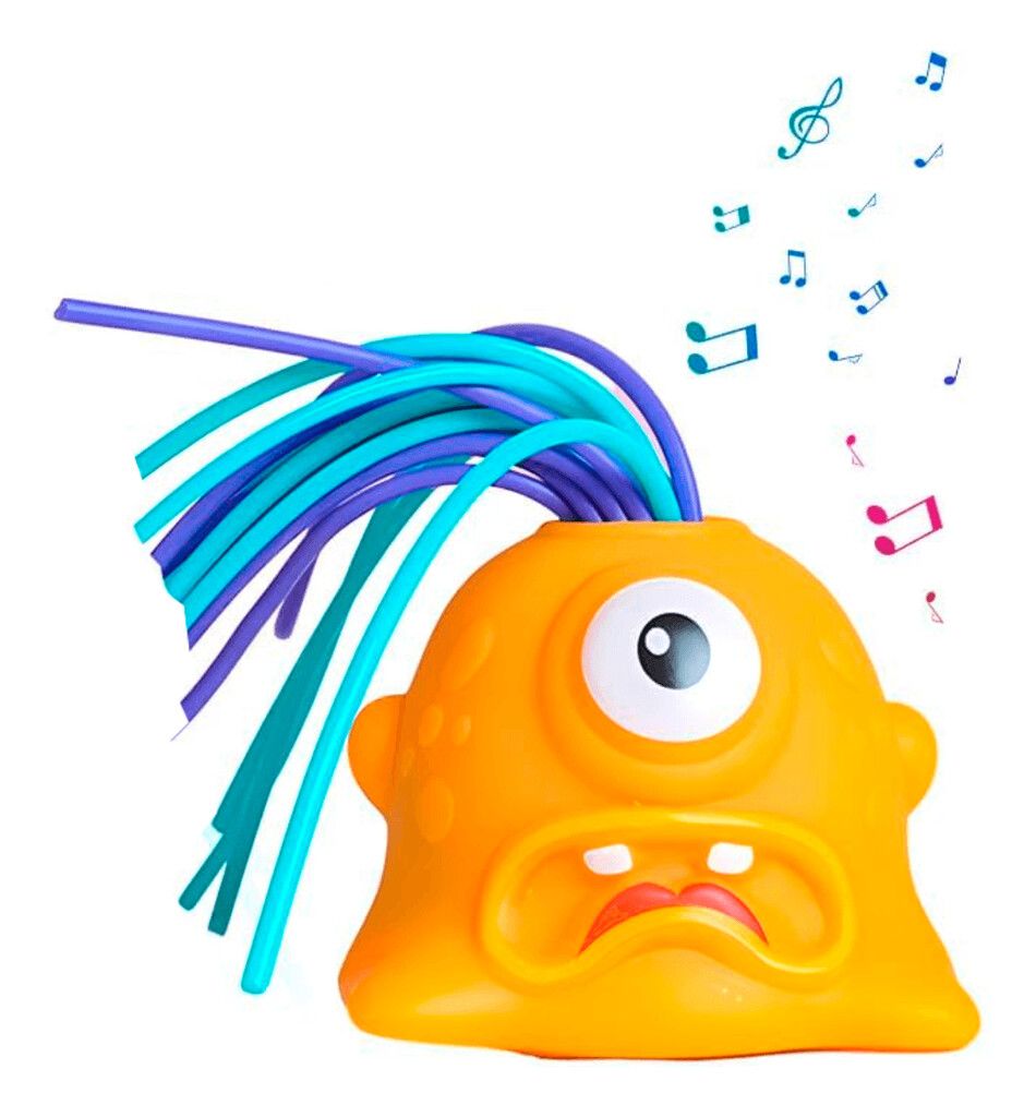 JUEGO SOUND MONSTERS CON LUZ Y SONIDO COD 2761 NARANJA - Imagen 2