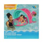 BESTWAY ASIENTO BABY FILTRO UV 80X85CM VR2 34091 ROSA