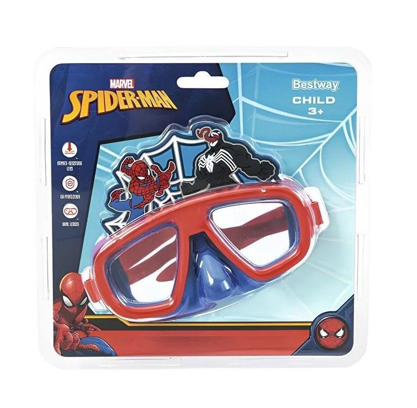 BESTWAY MASCARA DE BUCEO MARVEL SPIDERMAN COD 98023