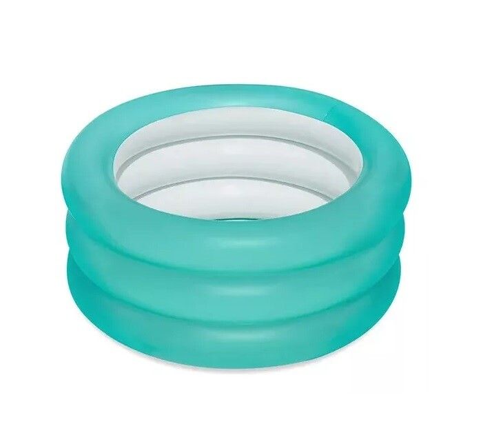 BESTWAY PILETA INFLABLE 3 AROS 70X30 CM VR2 51033 PILETA VERDE - Imagen 2
