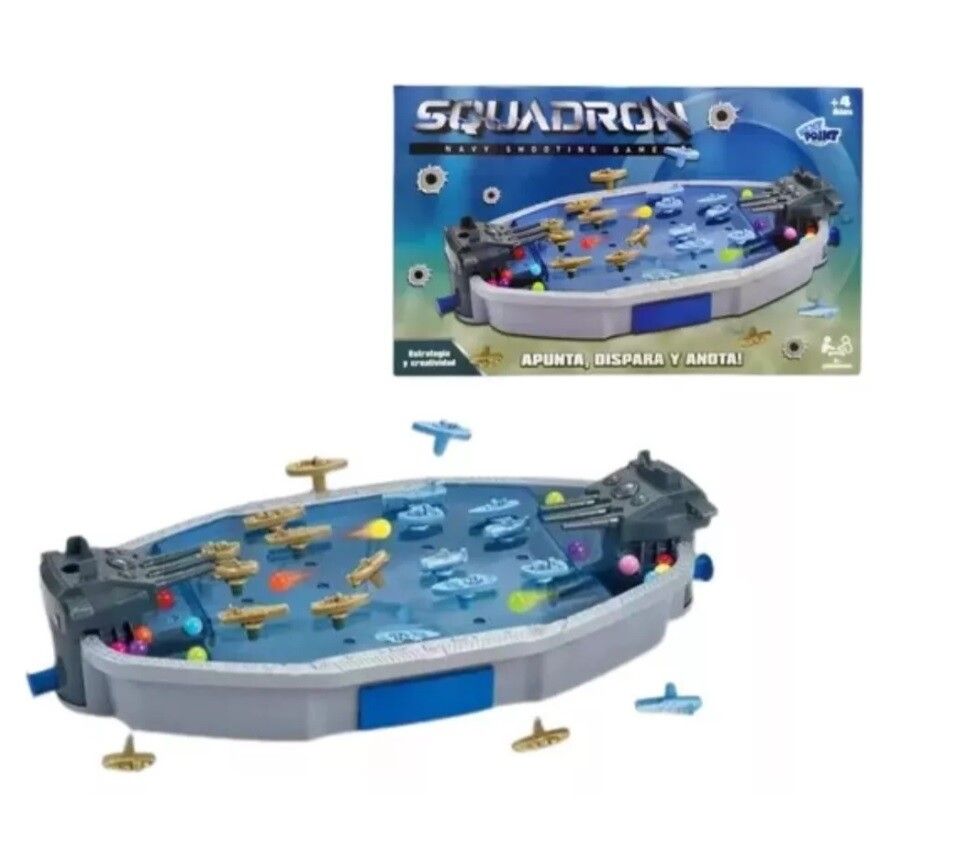 JUEGO DE MESA SQUADRON NAVY SHOOTING BATALLA COD 1936 - Imagen 4