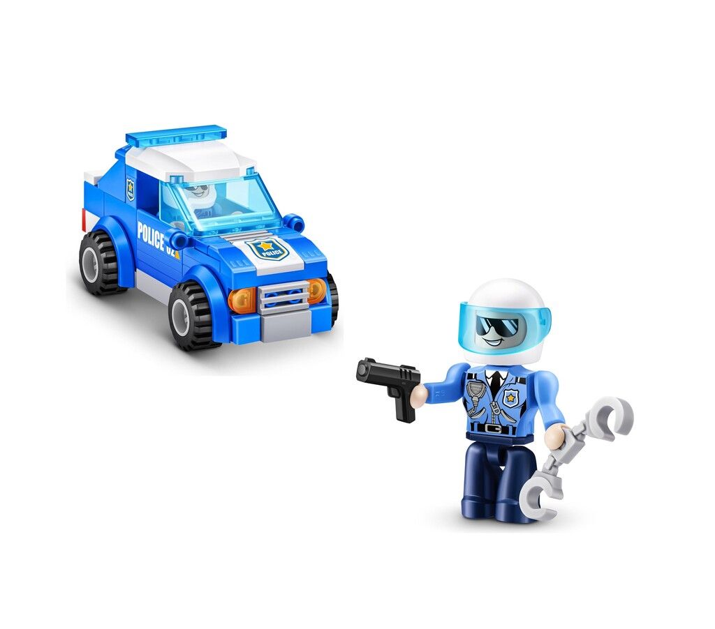 BLOQUES ZURU MAX CITY POLICE AVENTURE 125 PIEZAS COD 7456 - Imagen 3