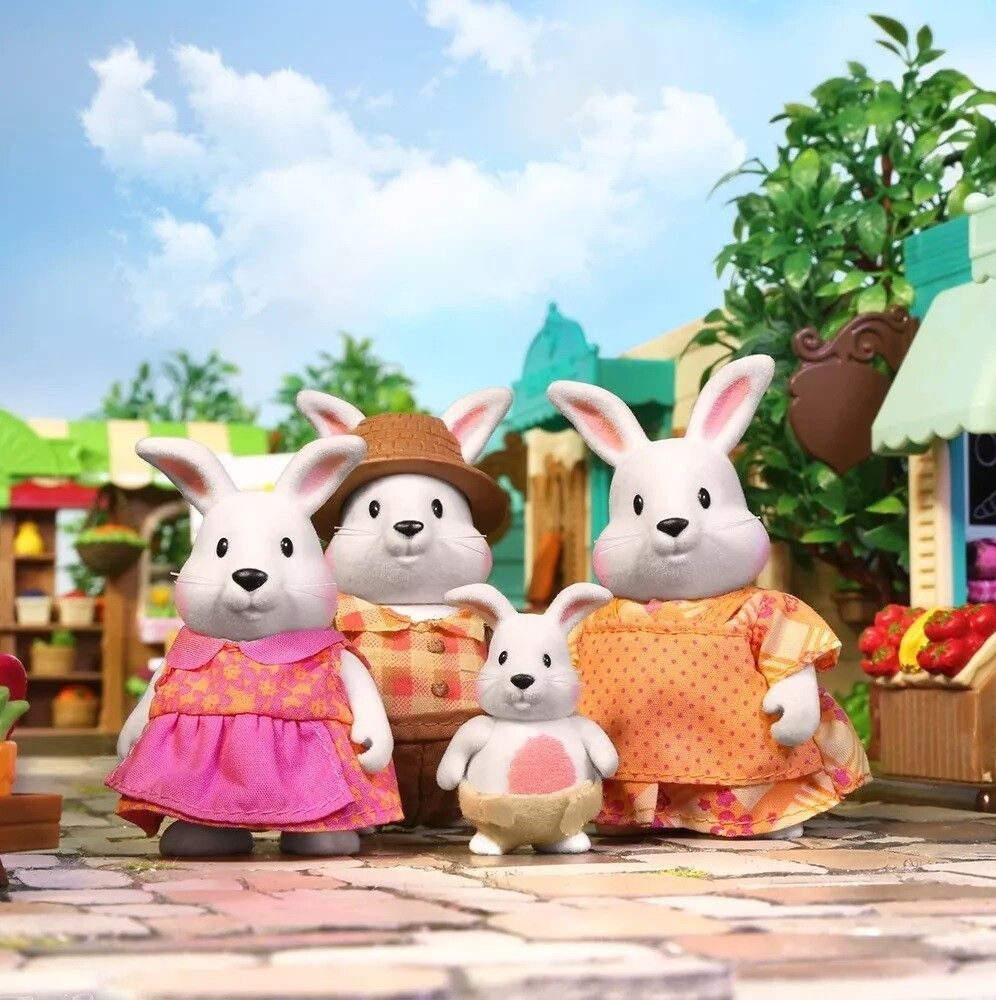 LIL WOODZEEZ SET FAMILIA DE CONEJOS X 4 COD 6006Z - Imagen 3