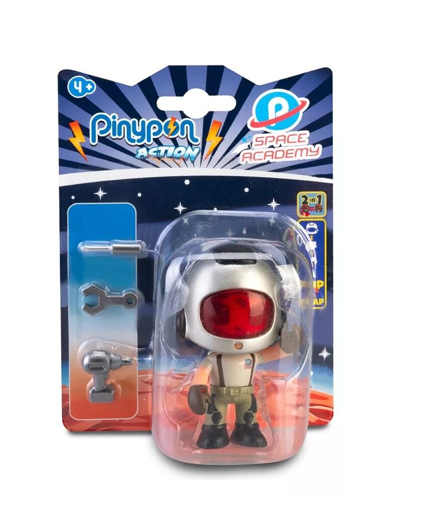 PINYPON ACTION SPACE ACADEMY FIGURA CON ACC COD 55000 MOD 2