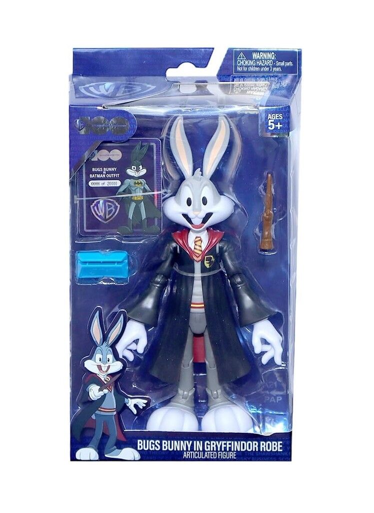 LOONEY TUNES BUGS BUNNY GRYFFINDOR ROBE ARTICULADO COD 22881