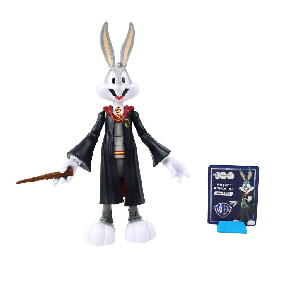 LOONEY TUNES BUGS BUNNY GRYFFINDOR ROBE ARTICULADO COD 22881 - Imagen 3