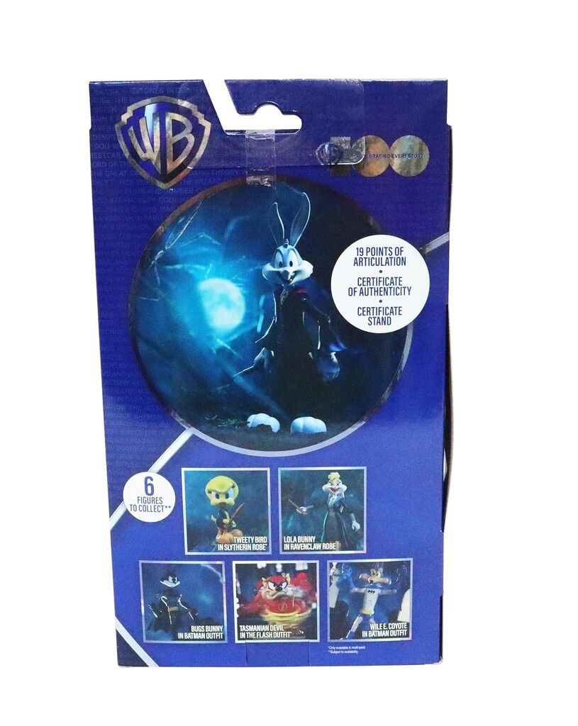 LOONEY TUNES BUGS BUNNY GRYFFINDOR ROBE ARTICULADO COD 22881 - Imagen 4